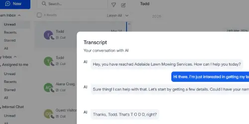 one inbox for tradies